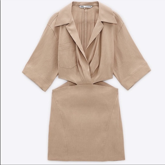 Nwt zara cut out mini dress - Picture 5 of 5